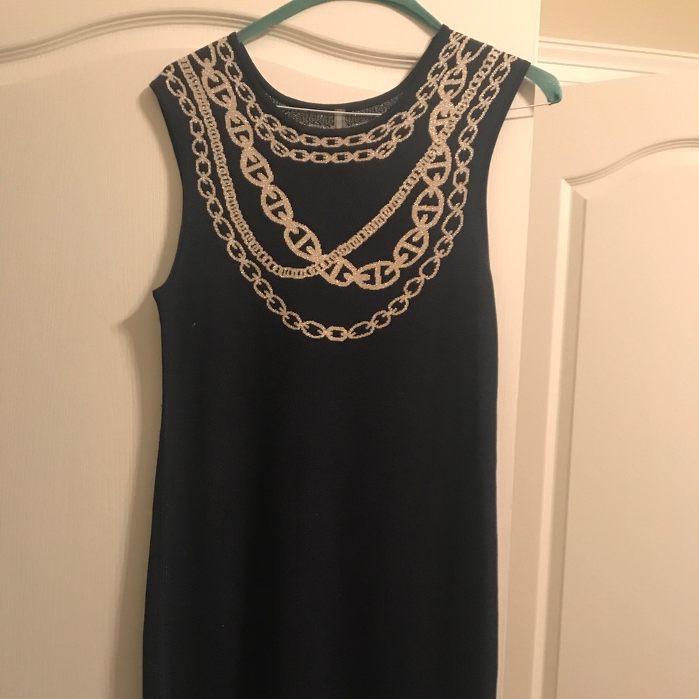 Blue/Gold dress